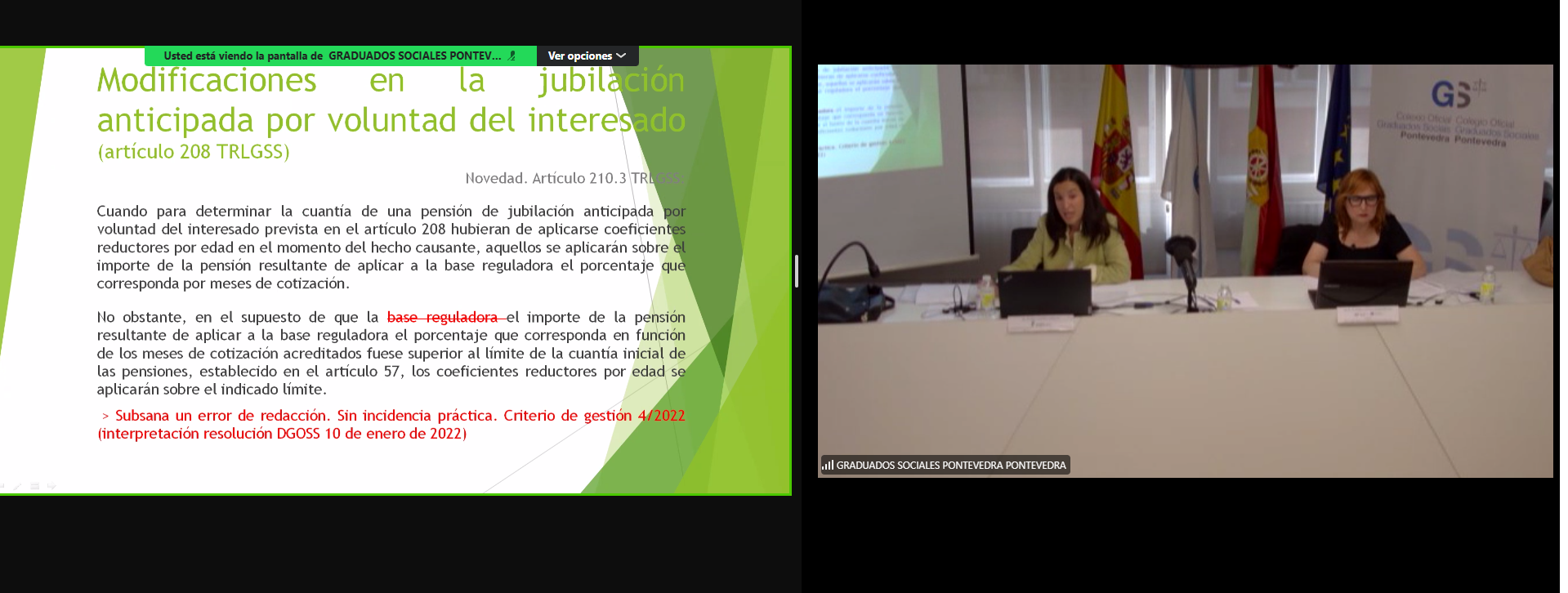 JORNADA INFORMATIVA "Novedades jubilación