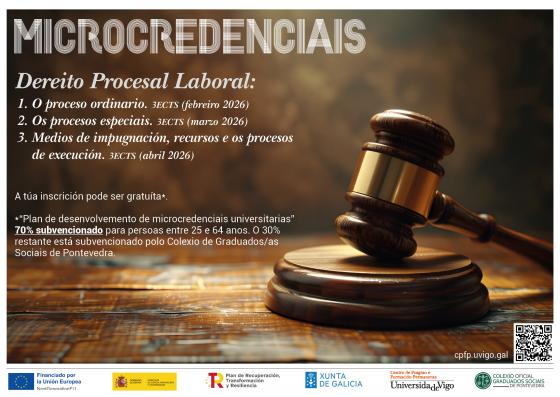 MICROCREDENCIALES EN DERECHO PROCESAL LABORAL. 