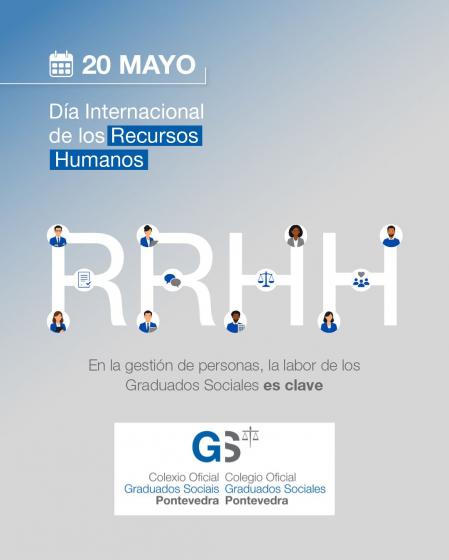 20 MAIO. DÍA INTERNACIONAL DOS RECURSOS HUMANOS