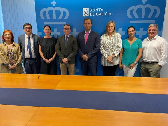 Reunión Director Xeral Xustiza. Xunta de Galicia