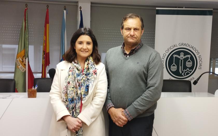 Reunión Presidenta do Consello Galego de Relacións Laborais