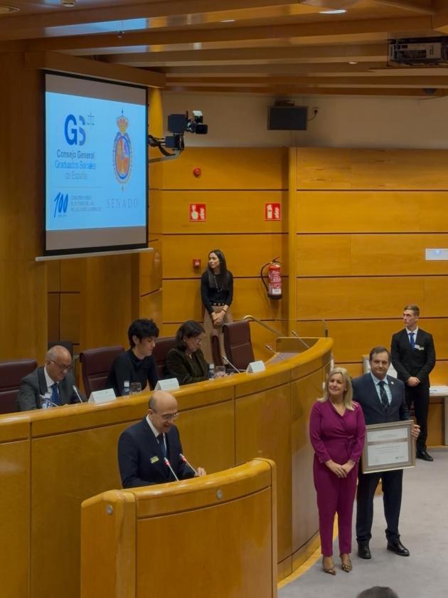 O COLEXIO. PRESENTE NOS PREMIOS MÉRITO SOCIAL