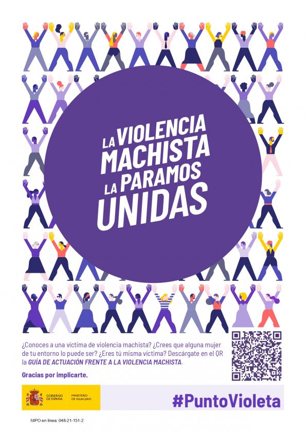 El Ilustre Colegio Oficial de Graduados Sociales de Pontevedra activa el Punto Violeta en su sede colegial